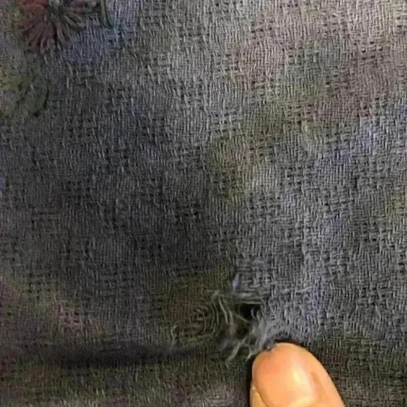 hand died lot of vtg linens perfect for crafting d - Picture 5 of 14